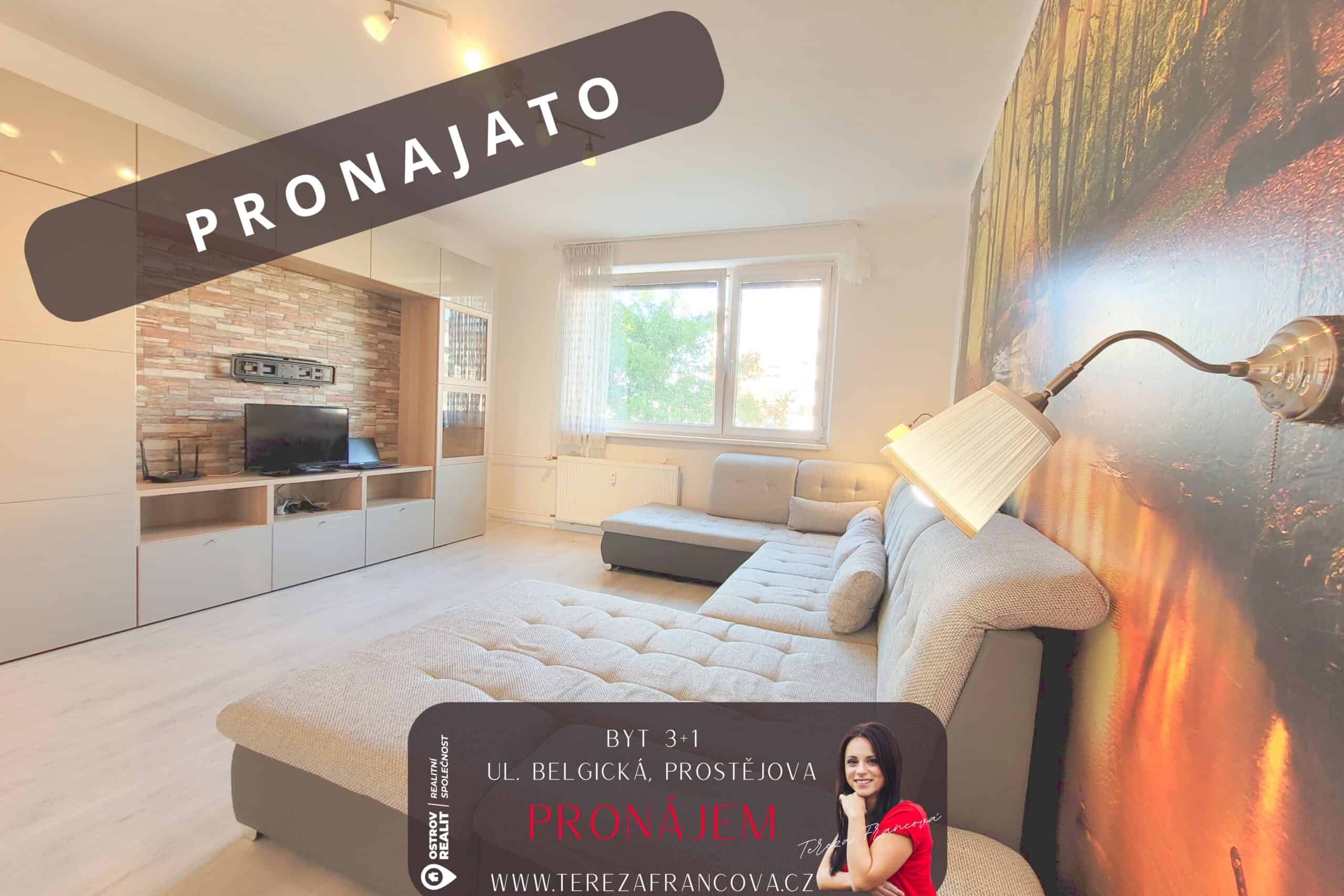 Pronájem bytu Prostějov