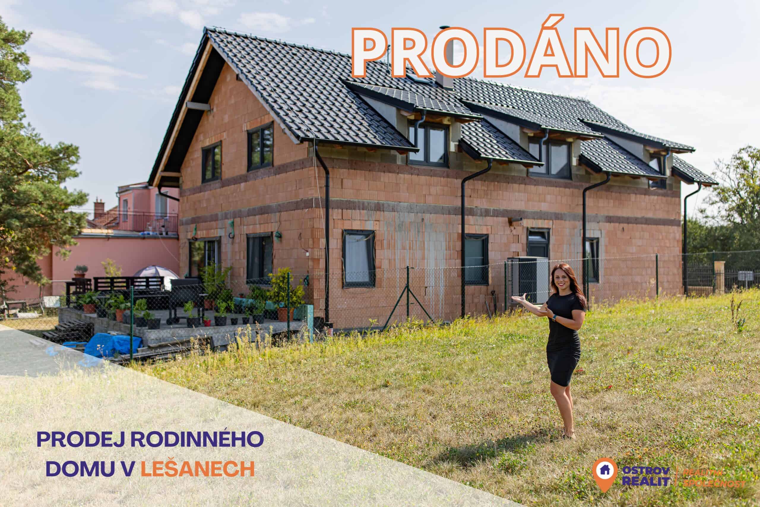 Úvodka Lešany Mgr. Tereza Francová realitní makléř Prostějov