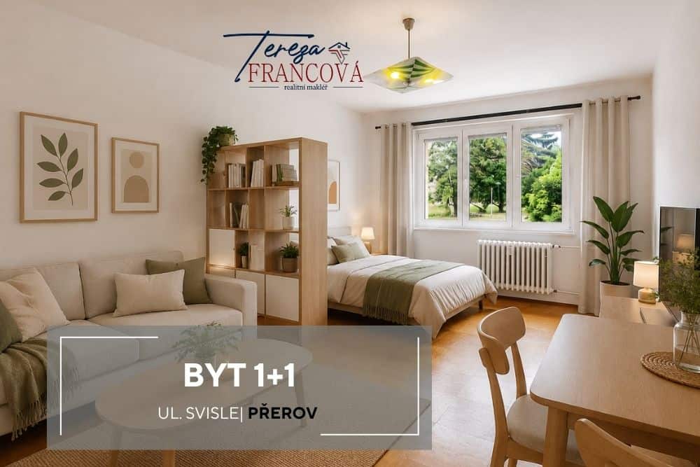 Vaše realitní makléřka (1000 x 667 px) (2) Prodej bytu 1+1| Svisle, Přerov | Tereza Francová realitní makléř